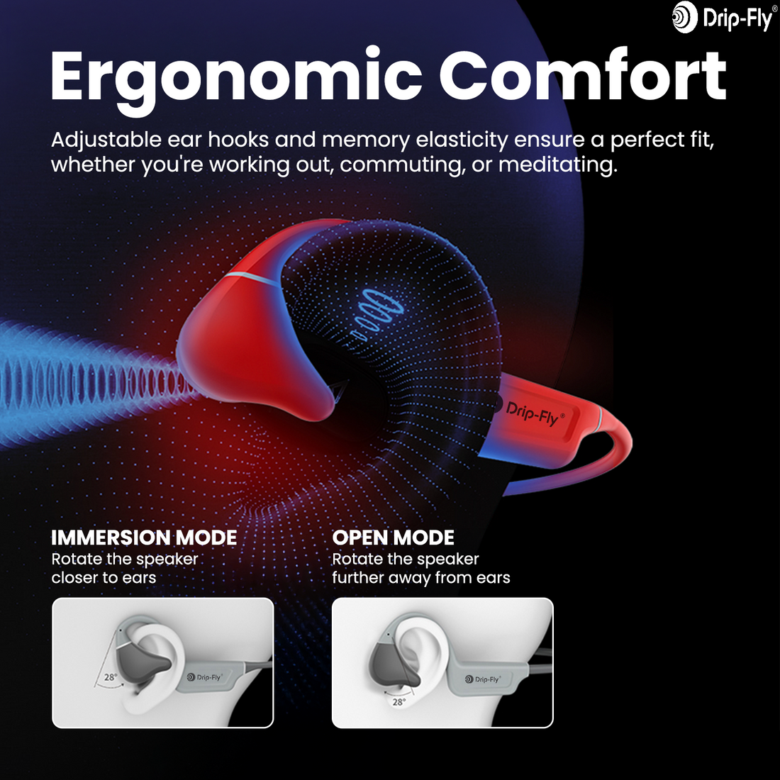 Drip-Fly OZ5 Dual Listening Modes: Open-Ear vs Noise-Cancelling Explained