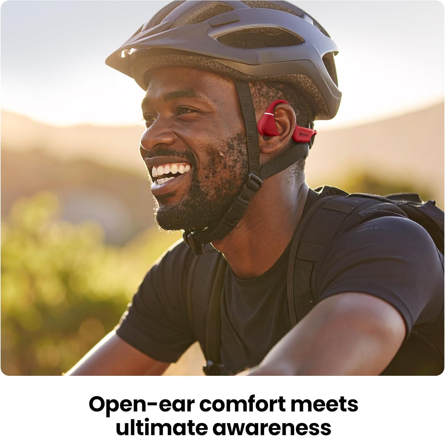 DRIP-FLY Oz5 Bone Conduction and Open Ear Twin Headphones, Designed in Australia. IPX8 Waterproof for Swimming, FG Silicone Headphones with 32GB MP3 Storage, 14H Playtime with Noise Cancellation